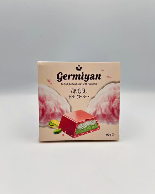 Germiyan Turkish Cotton Candy with Pistachios – Angel Hair Chocolate 90g