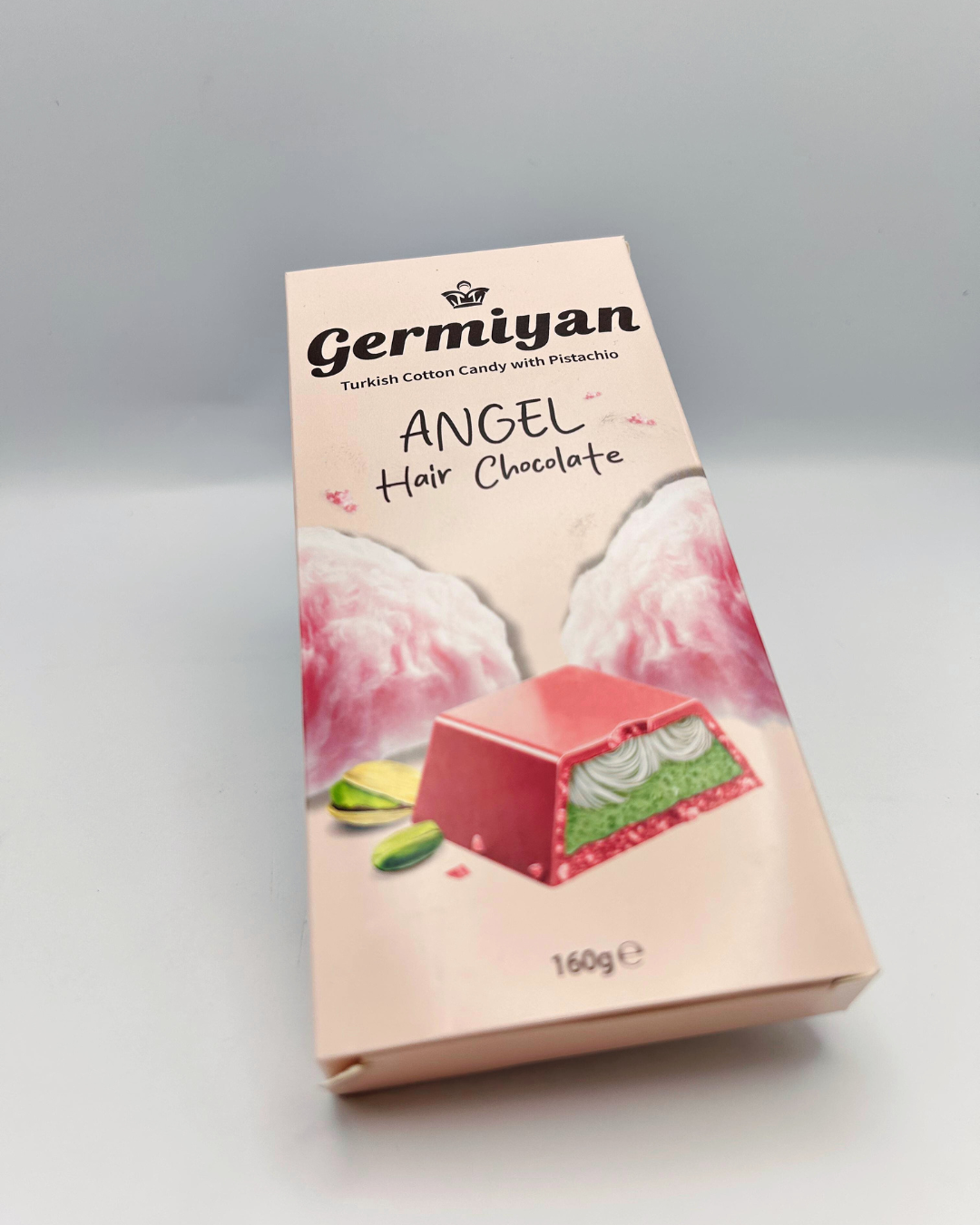 Germiyan Turkish Cotton Candy with Pistachios – Angel Hair Chocolate 160g