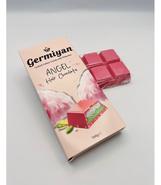 Germiyan Turkish Cotton Candy with Pistachios – Angel Hair Chocolate 160g