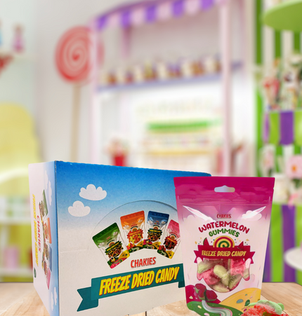 10x50g  Chakies Freeze-Dried Watermelon Gummies