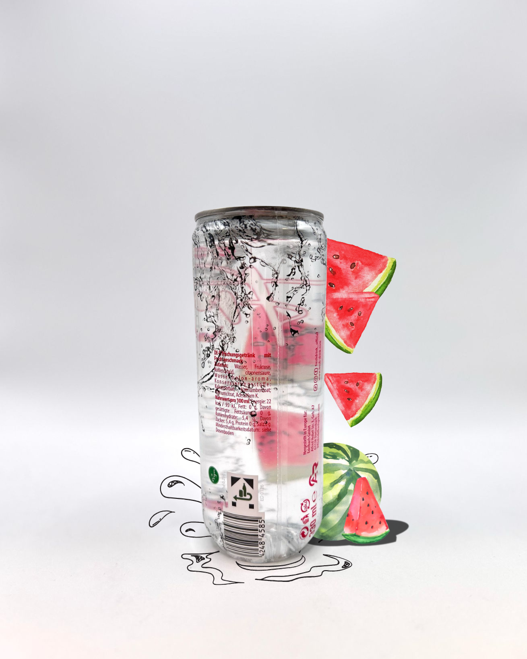 12x ACR Fresh Watermelon- Erfrischung pur mit Wassermelonen Geschmack