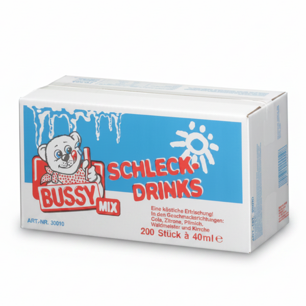 BUSSY Mix Wassereis - 200x40ml Karton - gemischt