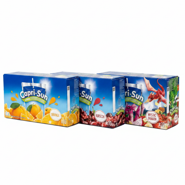 Capri-Sun - verschiedene Geschmäcker