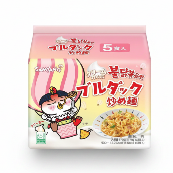 Samyang Buldak Cream Carbonara 5x140g