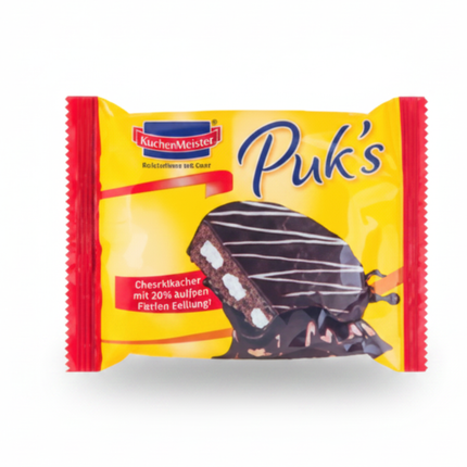 KuchenMeister Puk's Cheesecake-Riegel mit Füllung, einzeln verpackt