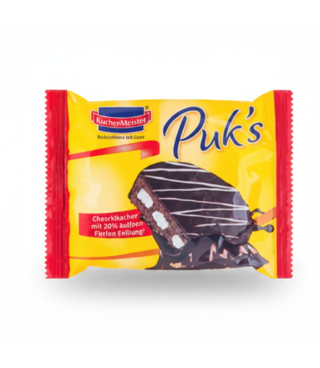 KuchenMeister Puk's Cheesecake-Riegel mit Füllung, einzeln verpackt
