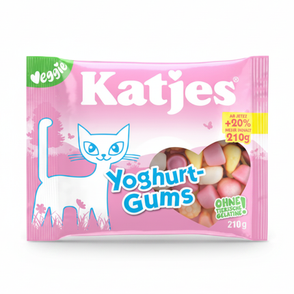 Katjes Fruchtgummi Yoghurt-Gums 210 g