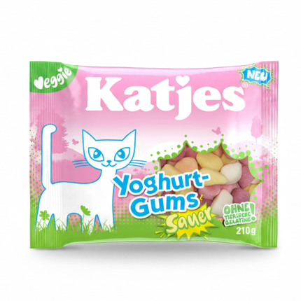Katjes Fruchtgummi Yoghurt Gums sauer
