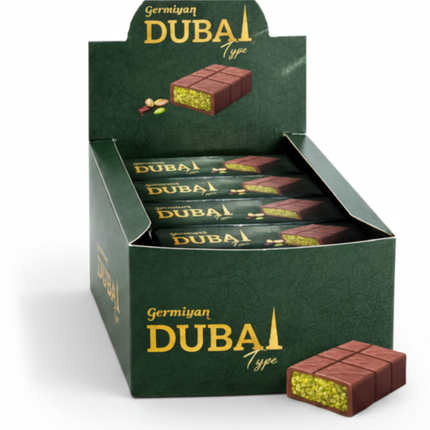 Germiyan Dubai Schokolade Riegel 20x30g