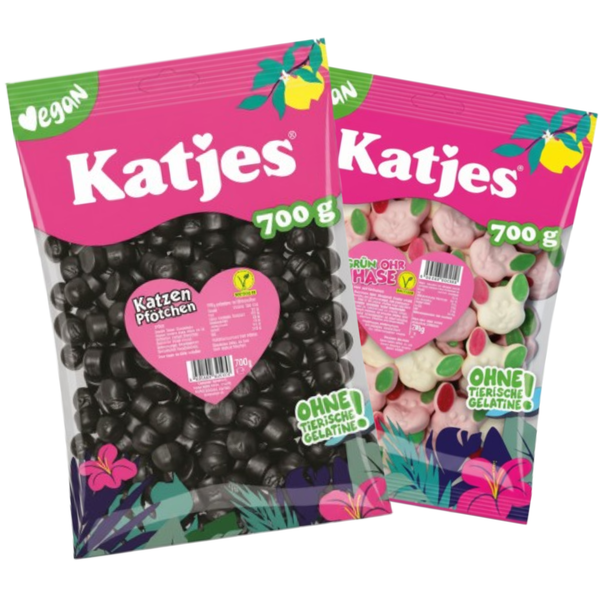 Katjes Fruchtgummi – Verschiedene Sorten & Größen