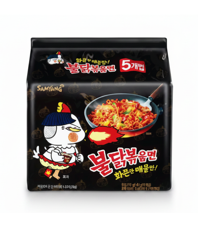 Samyang Buldak Hot Chicken Nudelpackung (5x140 g)