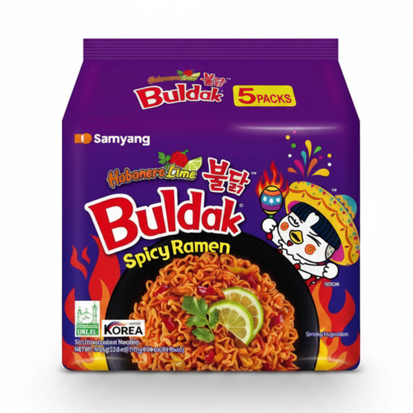 Samyang Buldak Habanero Lime 5x135g