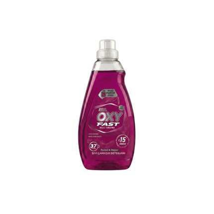 Mr. Oxy Fast Flüssigwaschmittel Bunt & Weiß 1480ml