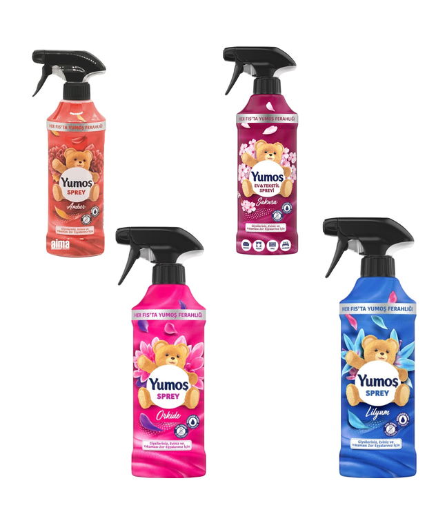 Yumos Raumspray - Yumos Oda Sprey 4x450ml