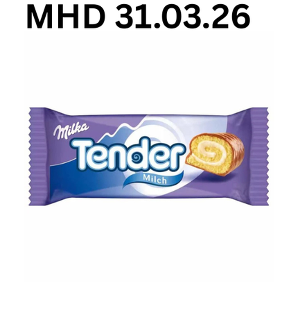 Milka Tender Milch 21x37g MHD 31.03.26
