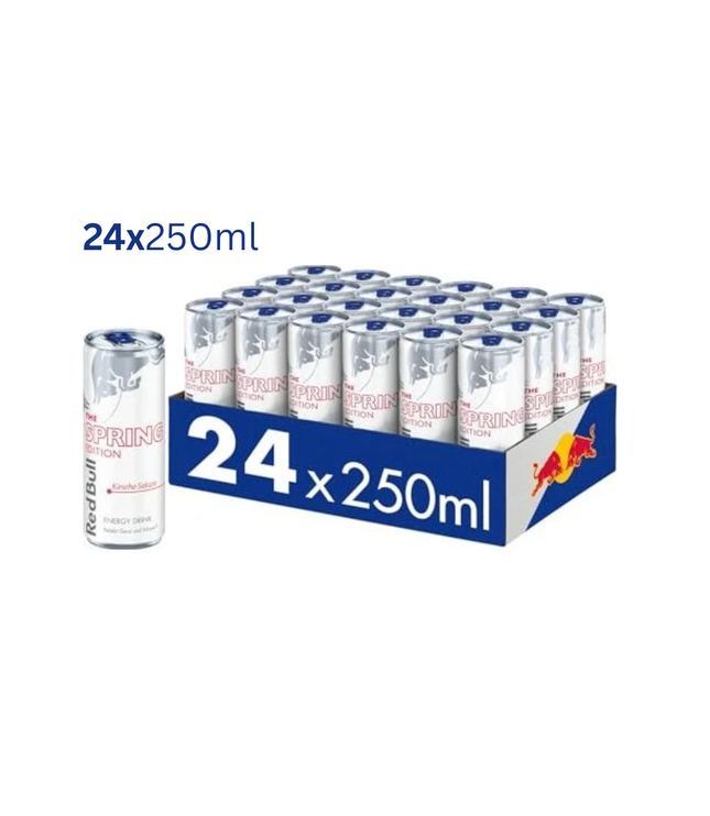 Redbull Spring Edition Kirsche-Sakura 24x250ml