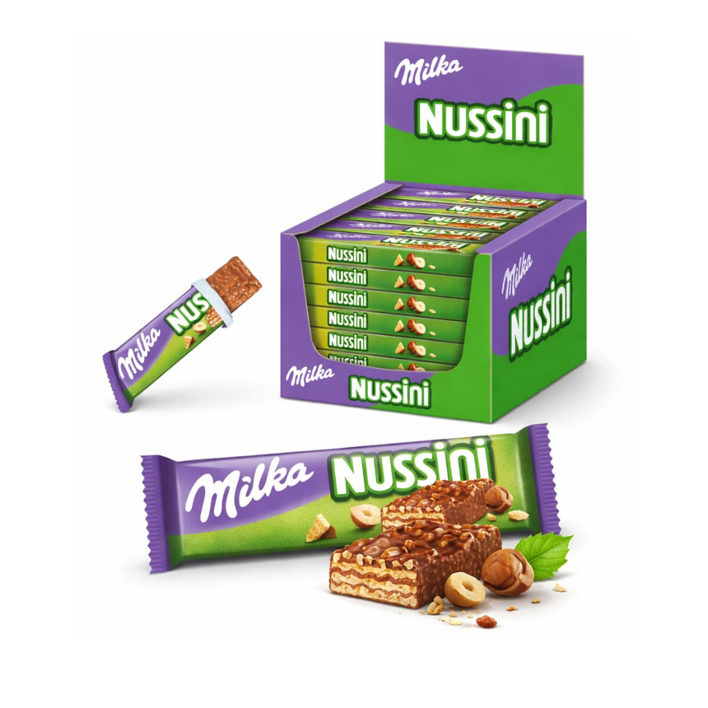 Milka Nussini Schokolade Vorteilspack 35x31,5g
