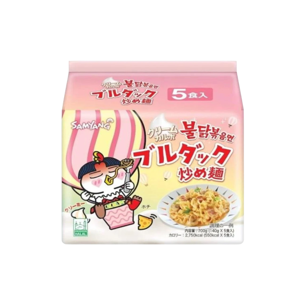 Samyang Buldak Cream Carbonara 5x140g