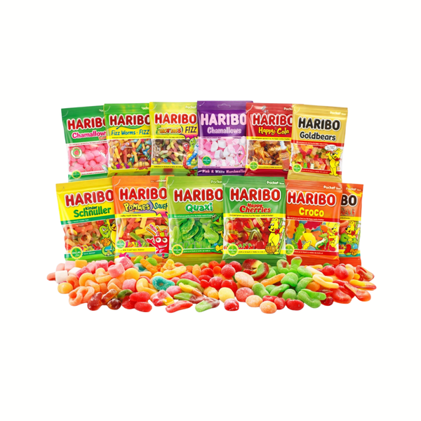 Haribo Halal Süßigkeiten Mix – Fruchtgummi & Marshmallows