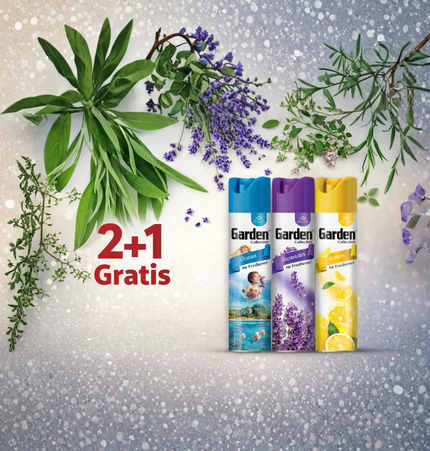 Garden Collection Lufterfrischer Set – 2+1 Gratis | Ocean, Lavender & Lemon