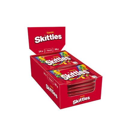 Skittles Fruits 14x38g