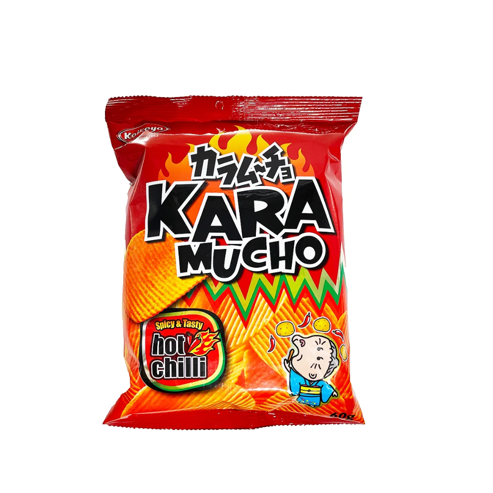 Koikeya Karamucho Hot Chili Flavour 6x60g MHD 29.03.2026