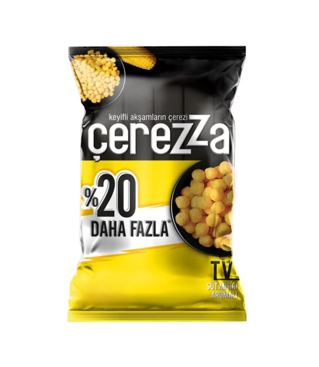 Snack-Tüte Çerezza mit Milchmaisaroma, 115 g