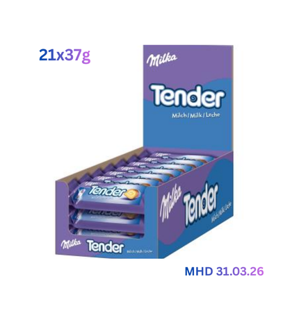 Milka Tender Milch 21x37g