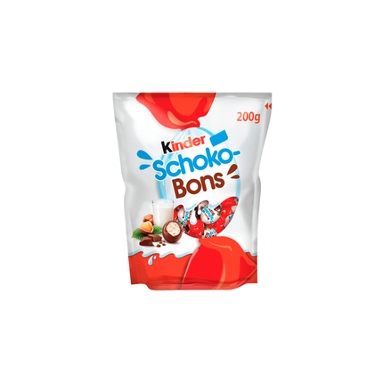 Kinder Schoko-Bons 200g Vollmilchschokolade mit Haselnussfüllung