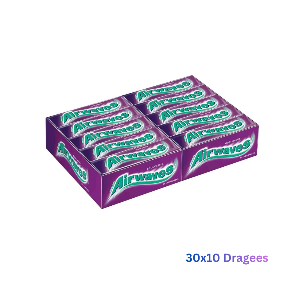 Airwaves Cool Cassis 30x10 Dragees