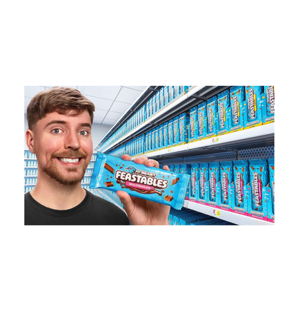 Mr. Beast Milk Chocolate 5x60g