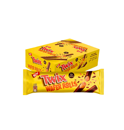 Chocolate Wafer Rolls Mix – Snickers, Twix, Bounty & Cadbury