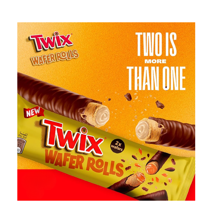 Twix Wafer Rolls 12x22,5g