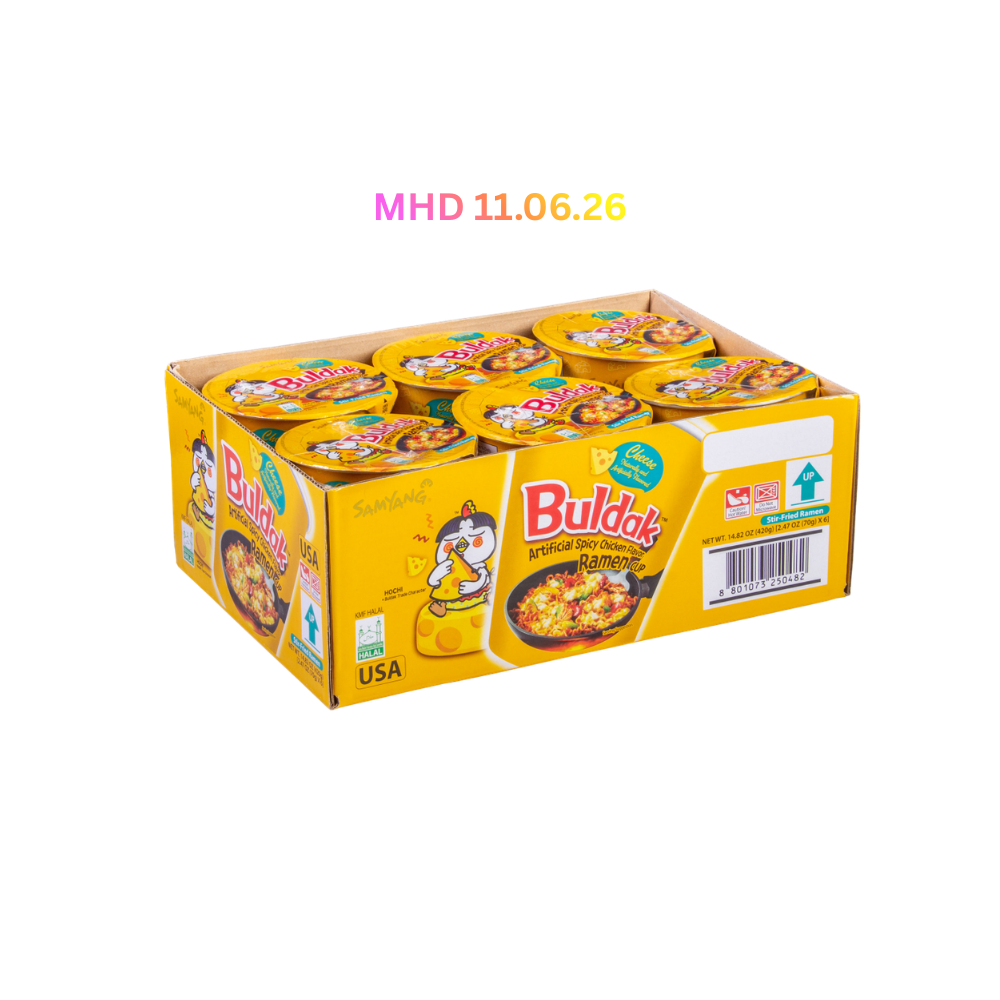 Samyang Buldak Cheese Cup 6x70g