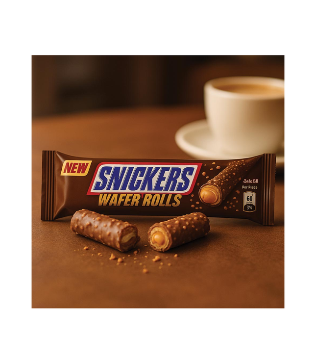 Snickers Wafer Rolls 12x 24g