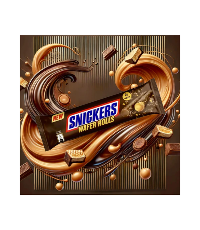 Snickers Wafer Rolls 12x 24g