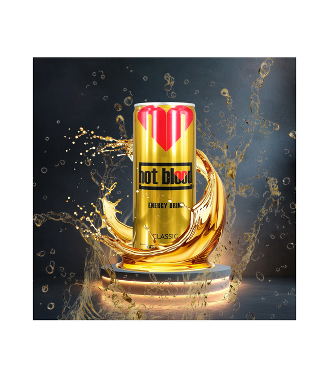 Hot Blood Energy Drink 24er Pack – 4 Geschmacksrichtungen