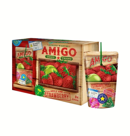 Amigo Fruit Drink 8x0,2ml - verschiedene Geschmäcker