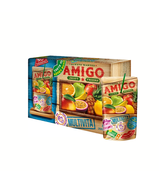 Amigo Fruit Drink Multivitamin, 8x0,2 ml Packung