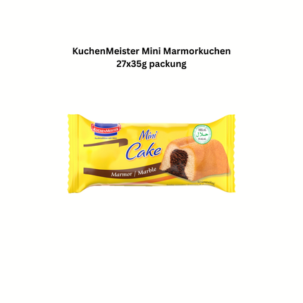 Mini Marmorkuchen Snack, 27er Pack