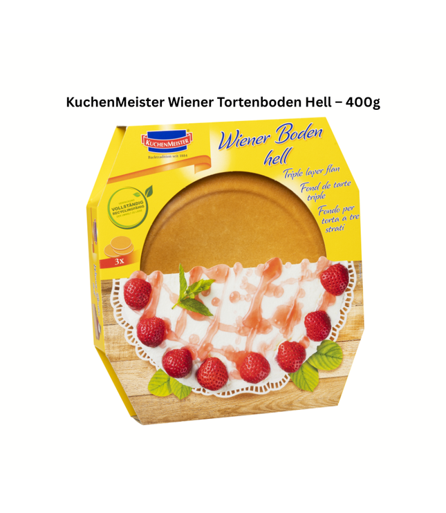 Wiener Tortenboden hell, 400 g