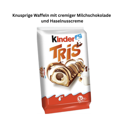 Kinder Tris 100g - 5 Riegel a 20g