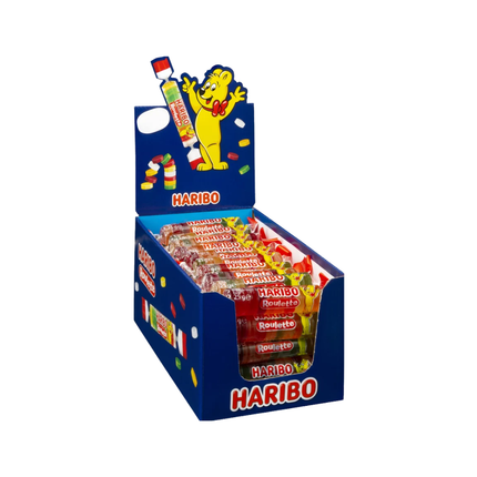 Haribo Roulette 50x25g Box, Sorte Fruchtgummi