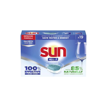 Sun Geschirrspültabs All-in-1 für Töpfe, x19