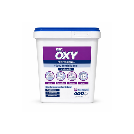 Mr. Oxy Professional Spül-/Reinigungs-Tücher, 400 Stk. im Eimer