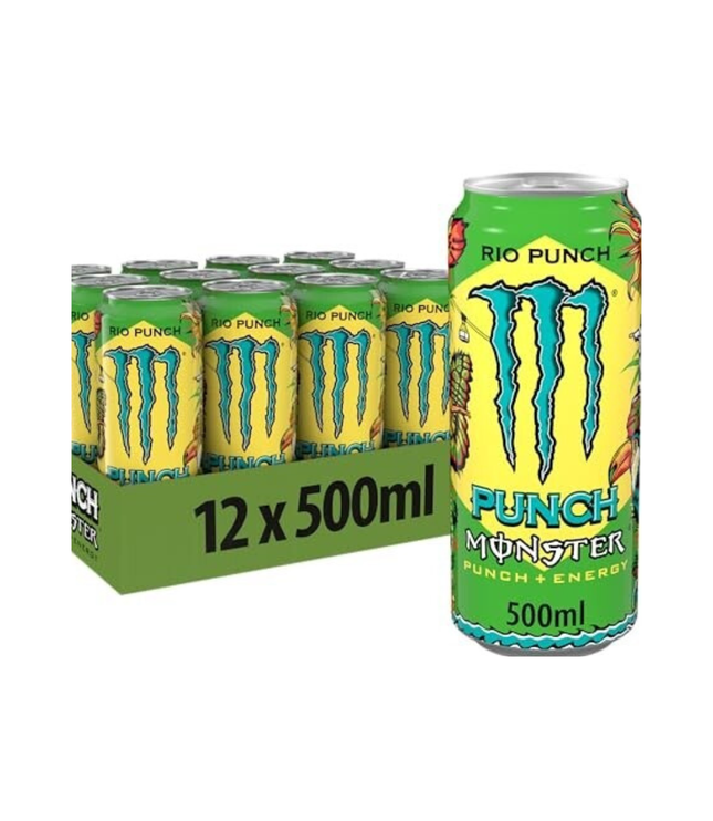 Monster Energy Rio Punch 12x500ml