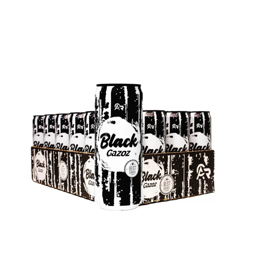 24x ACR Fresh Black Gazoz  Sparkling – Erfrischender Mehrfruchtgeschmack mit spritzigem Genuss