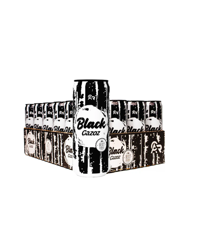 24x ACR Fresh Black Gazoz  Sparkling – Erfrischender Mehrfruchtgeschmack mit spritzigem Genuss