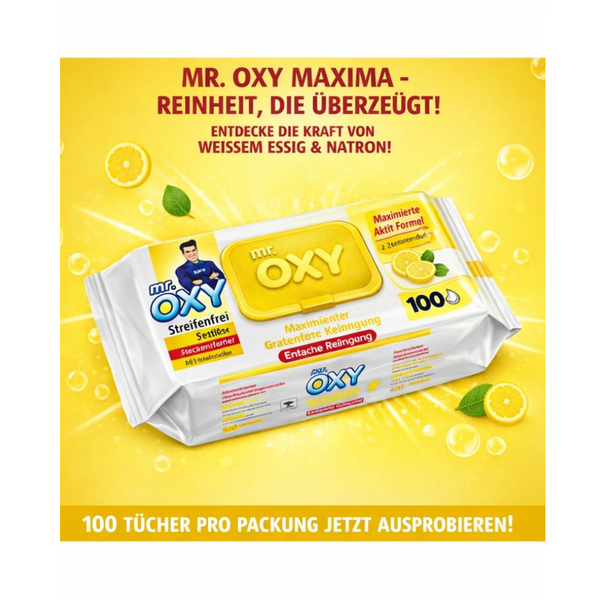 Mr. Oxy Allzweckreiniger - 100 Tücher Packung