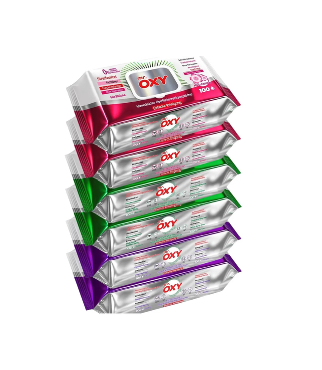 Mr. Oxy Allzweckreiniger - Mr. Oxy Allzweckreiniger 100 Tücher Packung